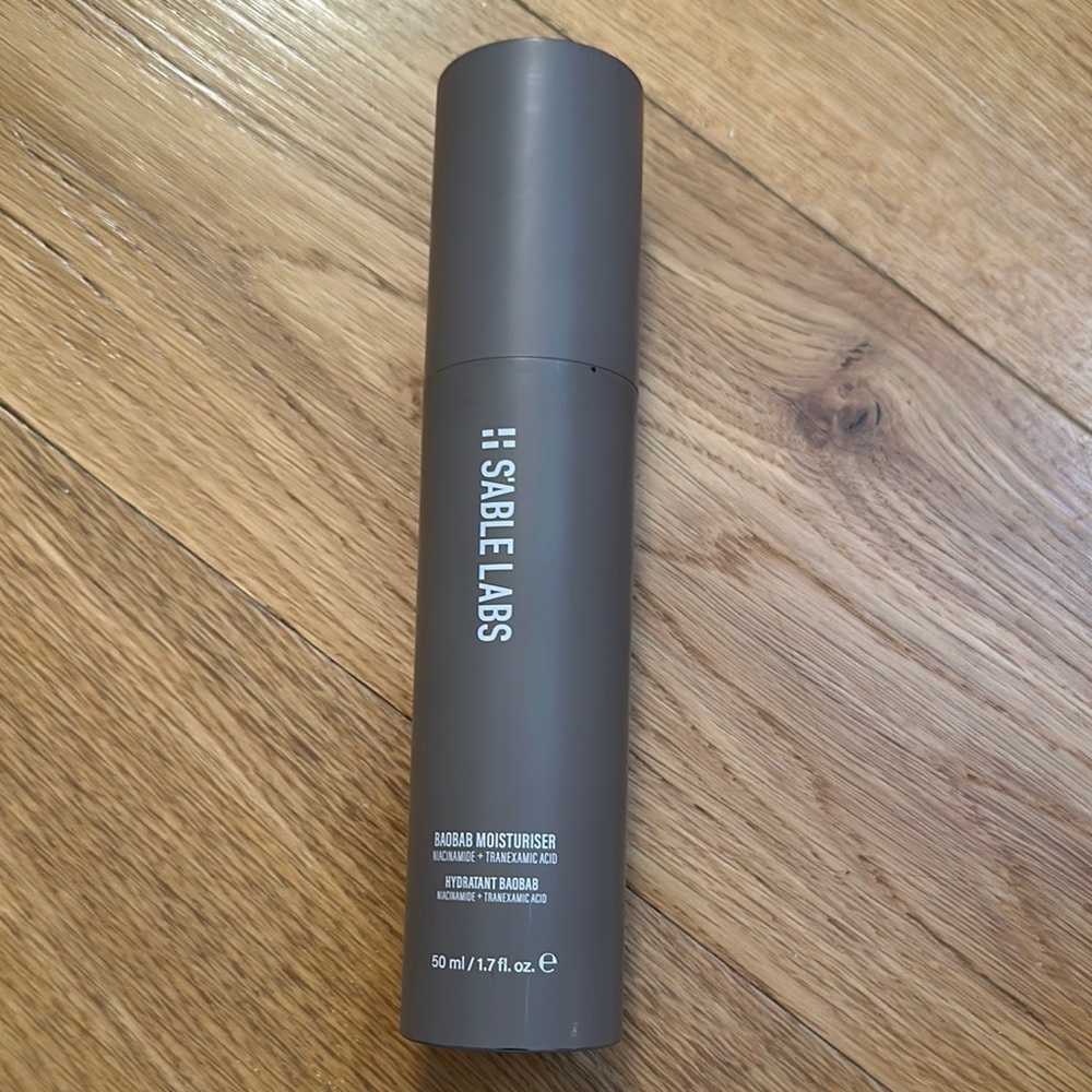 NEW Sable Labs Gray Baobab Moisturizer 50 ml - small damages to bottle